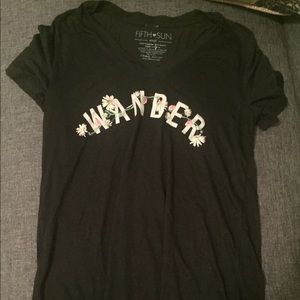 Black v neck size small